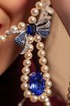 Opalina Soulful Jewellery_Blue Ribbon Luxe Necklace _Online_at_Aza_Fashions