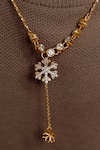Opalina Soulful Jewellery_Gold Plated Petalia Pendant Necklace _Online_at_Aza_Fashions