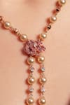 Opalina Soulful Jewellery_Rose Gold Amor Plated Necklace _Online_at_Aza_Fashions