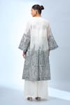 Shop_Tarun Tahiliani_Ivory Embroidered Flared Sleeve Cape _at_Aza_Fashions