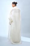 Shop_Tarun Tahiliani_Ivory Wide Sleeve Cape _at_Aza_Fashions