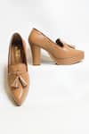 Buy_THE ALTER_Beige Tassels Vanessa Oxfords 