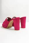 Buy_THE ALTER_Pink Rhinestones Sweetheart Embellished Platform Heels _Online_at_Aza_Fashions