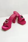 Shop_THE ALTER_Pink Rhinestones Sweetheart Embellished Platform Heels _at_Aza_Fashions