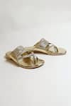 Shop_THE ALTER_Gold Braided Flats 