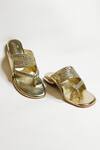 THE ALTER_Gold Braided Flats _Online