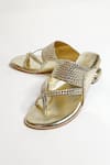 Shop_THE ALTER_Gold Braided Flats _Online