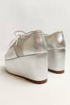 Shop_THE ALTER_Silver Shimmer Platform Sneakers 