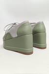 Shop_THE ALTER_Mint Green Shimmer Platform Sneakers 