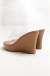 Shop_THE ALTER_Beige Clear Wedges _Online_at_Aza_Fashions