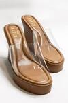 Buy_THE ALTER_Beige Clear Wedges _Online