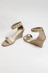 THE ALTER_Beige Studs Asher Studded Wedges _Online_at_Aza_Fashions