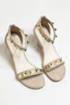 Buy_THE ALTER_Beige Studs Asher Studded Wedges _Online