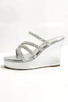 Shop_THE ALTER_Silver Rhinestones Embellished Wedges 