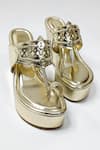 Shop_THE ALTER_Gold Meera Kohla Wedges 