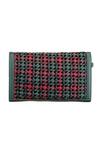 Shop_ETCETERA_Multi Color Mosaico Weave Vegan Leather Clutch _at_Aza_Fashions