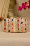 Shop_AMYRA_Multi Color Embroidery Naaz Capsule Clutch _Online_at_Aza_Fashions