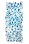 Shop_Pashma_Blue Polka Dots Azure Linen Scarf _at_Aza_Fashions