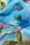 Pashma_Multi Color Multicolor Floral Print Scarf _Online_at_Aza_Fashions