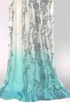 Buy_Pashma_Multi Color Aquamarine Blossom Bamboo Silk Cashmere Scarf _at_Aza_Fashions