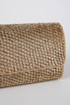A Clutch Story_Gold Beads Flapover Clutch _at_Aza_Fashions