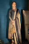 Buy_A Clutch Story_Gold Sequins Embroidered Potli _at_Aza_Fashions