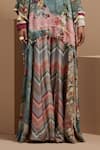 Shop_ASEEM KAPOOR_Multi Color Crepe Embroidery Resham Kurta Set 