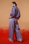 Shop_Stoique_Blue Cotton Striped Flared Pant _at_Aza_Fashions