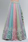 Samyukta Singhania_Multi Color Polyester, Chiffon Beads, Sequins, Zari, Multi-color Lehenga Set_Online_at_Aza_Fashions