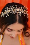 Buy_Vaidaan_Pearls, Beads Designer Ila Hairband _at_Aza_Fashions