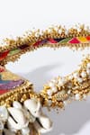 Buy_Vaidaan_Beige Pearls Manorma Designer Handbag _Online_at_Aza_Fashions