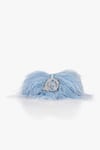 Outhouse_Blue Rhinestones The Scarlet Minivet Clutch _Online_at_Aza_Fashions