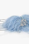 Buy_Outhouse_Blue Rhinestones The Scarlet Minivet Clutch 