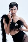 Buy_Outhouse_Black The Scarlet Minivet Clutch 