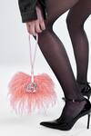Shop_Outhouse_Pink Rhinestones The Scarlet Minivet Clutch _at_Aza_Fashions