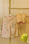 Buy_Rage Attire-Sweta Saria_Pink Georgette Beads, Embroidery Gotta Lace Hexagon Palazzo Set _at_Aza_Fashions