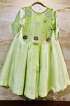 Shop_Rage Attire-Sweta Saria_Green Mirrors Flower Palazzo Set _at_Aza_Fashions