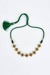 Buy_VIVINIA by Vidhi Mehra_Gold Plated Kundan Polki Designer Jewellery Set 