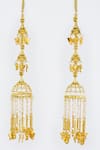 Buy_VIVINIA by Vidhi Mehra_Gold Plated Designer Kaleeras _Online_at_Aza_Fashions