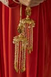 Shop_VIVINIA by Vidhi Mehra_Gold Plated Designer Kaleeras _Online_at_Aza_Fashions