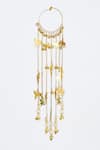 VIVINIA by Vidhi Mehra_Gold Plated Pearls Adjustable Kaleera Bangles _Online_at_Aza_Fashions
