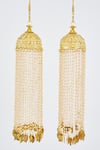 Buy_VIVINIA by Vidhi Mehra_Gold Plated Pearls Designer Kaleeras _Online_at_Aza_Fashions