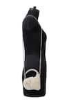 Buy_Anaar_White Beads, Embroidery Piom Pom Anette Designer Clutch _Online_at_Aza_Fashions