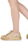 Shop_Anaar_Gold Dapper Diva Classic Sneakers 