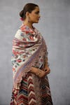 Shop_Torani_Multi Color Embroidery, Lace Coromandel Ayaana Designer Scarf _Online_at_Aza_Fashions