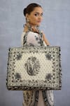 Buy_Torani_Multi Color Kalamkari Mrittika Handbag _at_Aza_Fashions