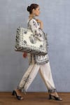Shop_Torani_Multi Color Kalamkari Mrittika Handbag _Online_at_Aza_Fashions