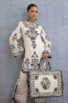 Torani_Multi Color Kalamkari Mrittika Handbag _at_Aza_Fashions