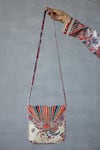 Torani_Multi Color Embroidery Coromandel Aashi Sling Bag _Online_at_Aza_Fashions