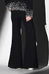 Shop_Nikita Mhaisalkar_Black Beads Noir Crystal Embroidered Pant Set _Online_at_Aza_Fashions